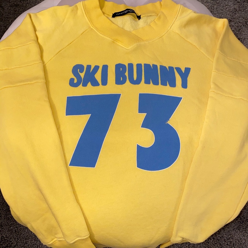 SKI BUNNY Whitehorse Wildfox Sweatshirt